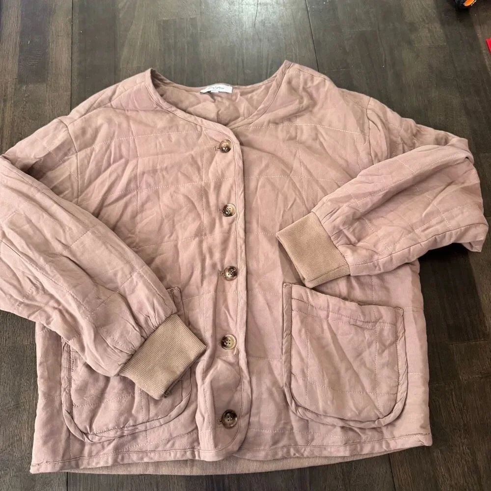PolygramβBrown Quilted Jacket